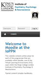 Mobile Screenshot of moodle2.iop.kcl.ac.uk