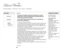 Tablet Screenshot of historicweather.cerch.kcl.ac.uk