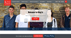 Desktop Screenshot of kcl.ac.uk